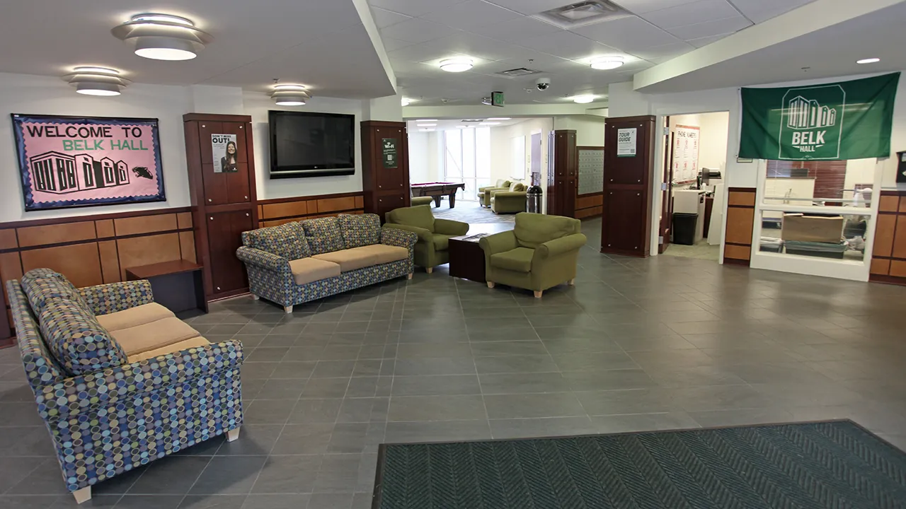 photo of the Belk Entry