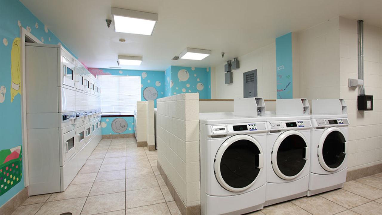 Laundry in Residence Halls