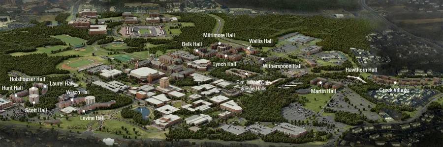 Map of campus