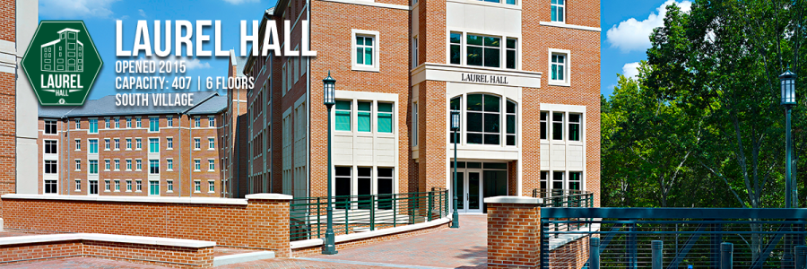 Laurel Hall - Opened 2015, Capacity: 407, 6 Floors, South Village