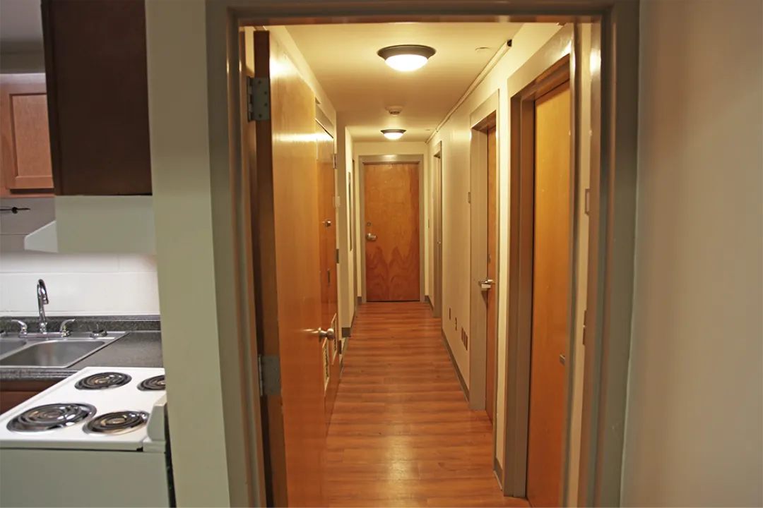 Maple, 4-4 Apartment- Hallway