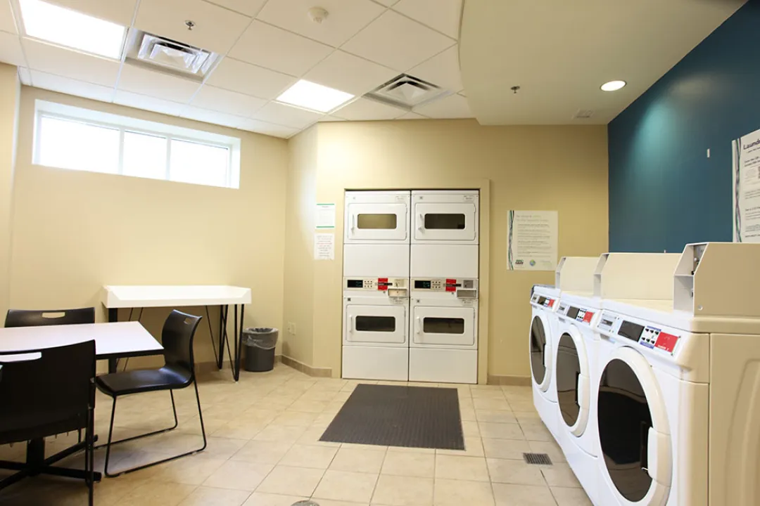 Miltimore, Community Laundry Room