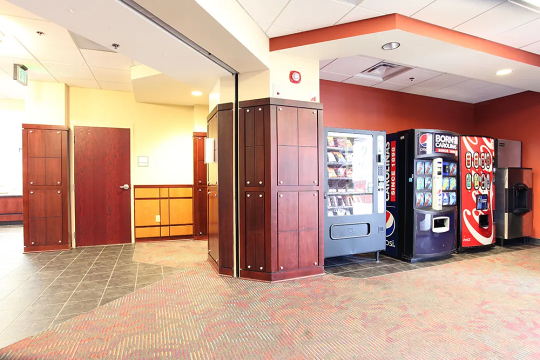 Miltimore, Entrance and Vending Area