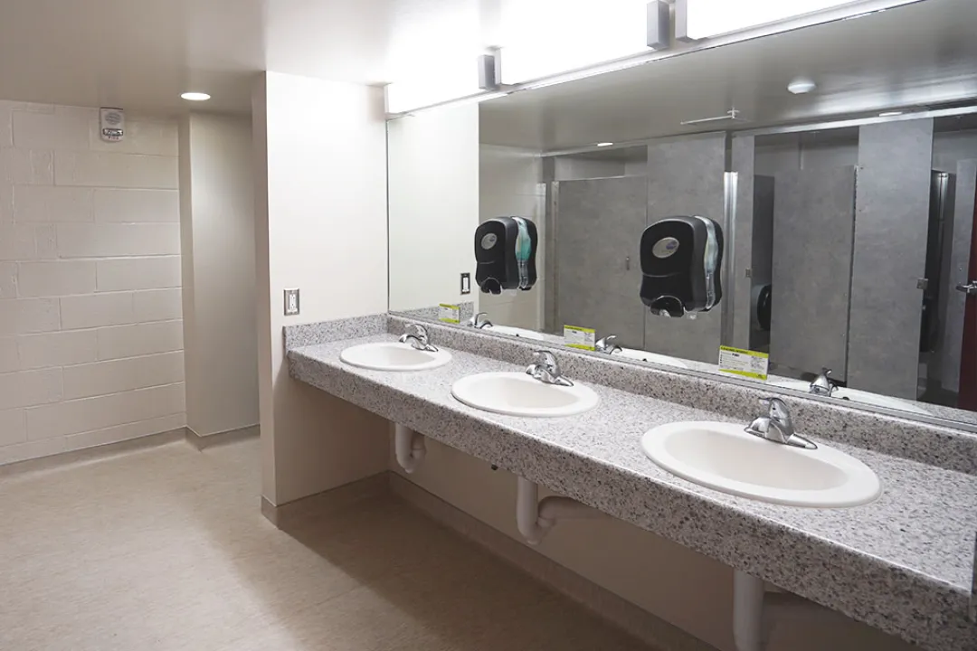 Scott, Community Bathroom