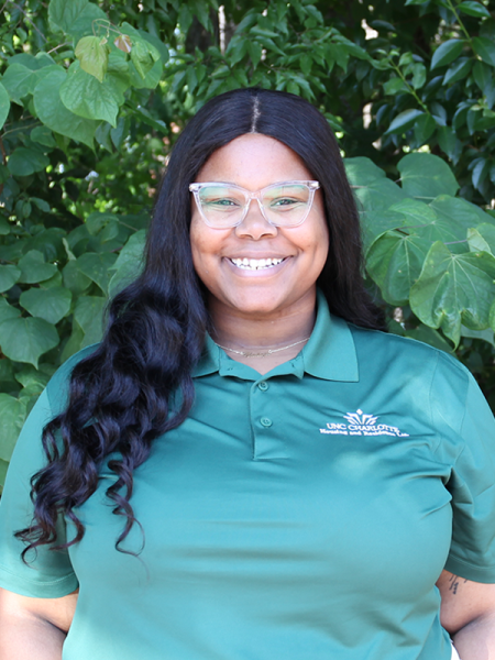 photo of Nadaja Womack smiling