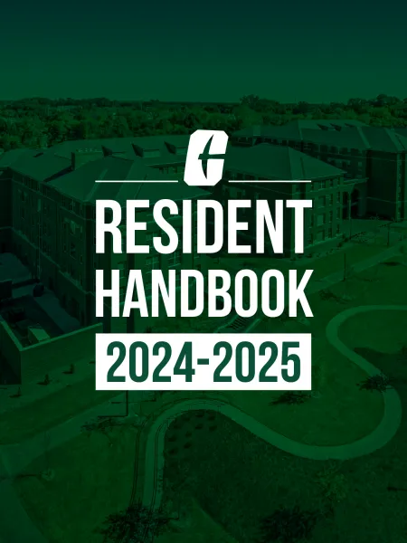 Cover of the 2024-2025 Resident Handbook