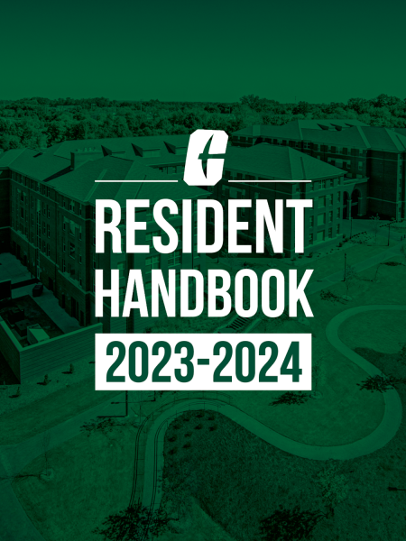 Cover of the 23-24 Resident Handbook