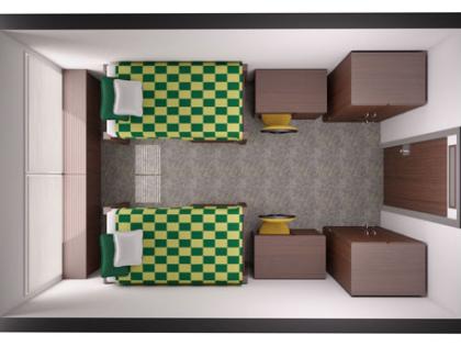 Holshouser, Tower Room Floor Plan