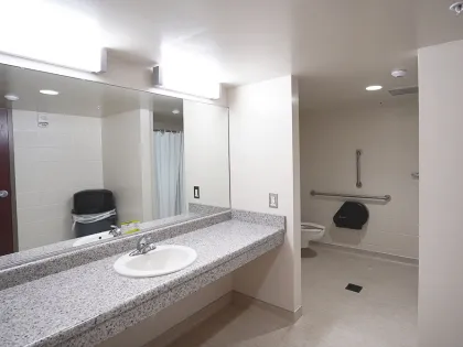 Scott, Community Bathroom