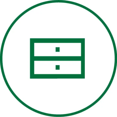 Icon of a 2 Drawer Dresser