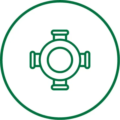 Icon of a Dining Table with 4 Chairs